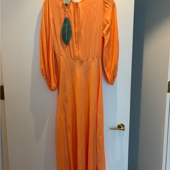 FARM Rio Orange Midi Dress - Picture 3 of 3